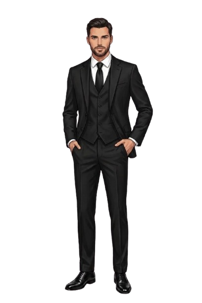 Referencia de vestimenta para hombre